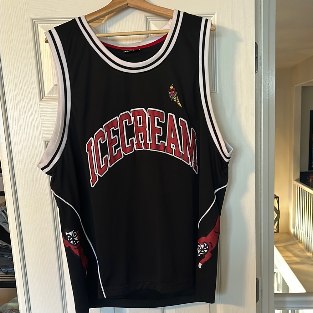 Icecream Black and Red Men's Jersey